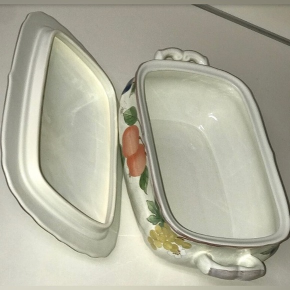 Vintage Discontinued MIKASA Country Classics FRUIT PANORAMA Lidded Tureen - Picture 10 of 10